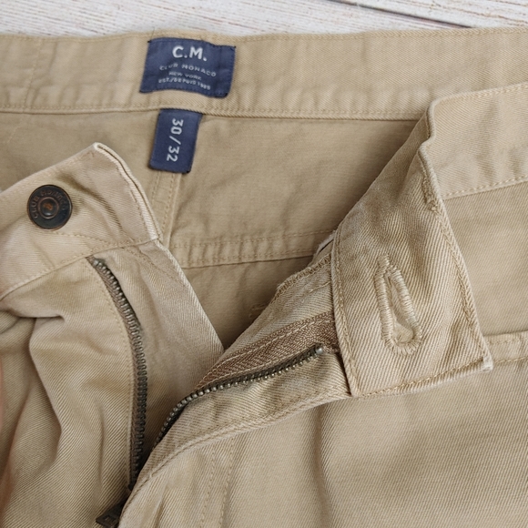 Vintage Tan Club Monaco Jeans Wide straight leg  taper balloon leg 30 y2K - Picture 3 of 8
